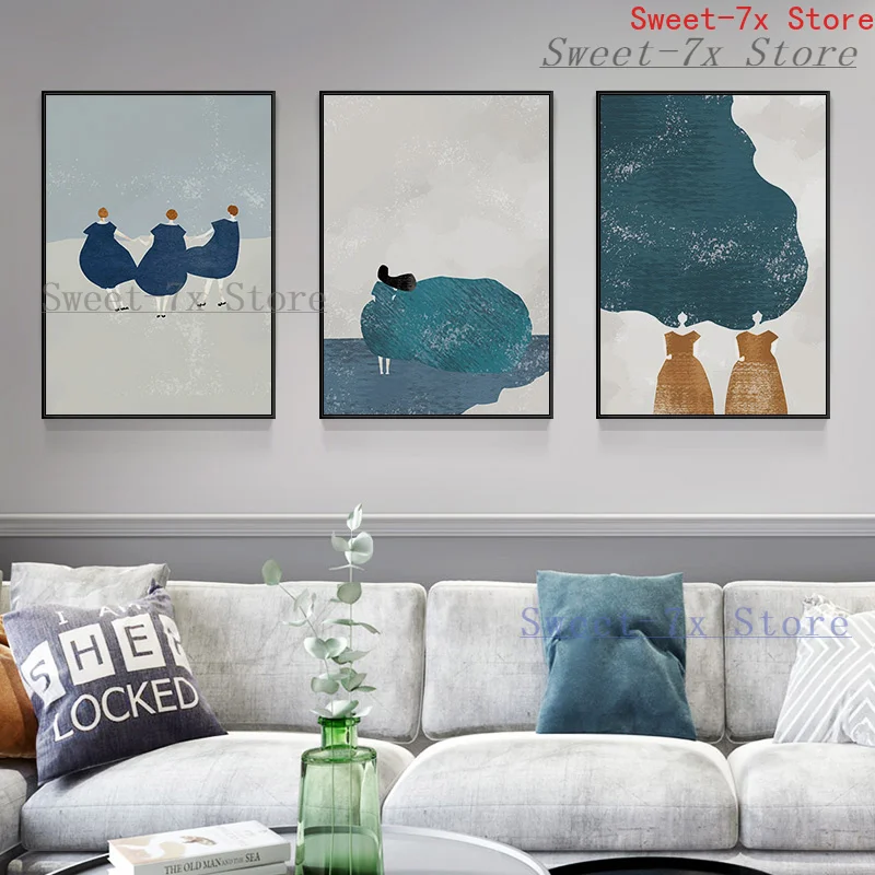 Nordic Small Fresh Abstract Art Canvas Painting Art Nordic Posters and Prints Wall Pictures for Living Room Decor Frameless
Nordic Small Fresh Abstract Art Canvas Painting Art Nordic Posters and Prints Wall Pictures for Living Room Decor Frameless