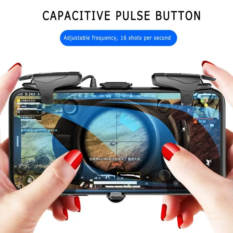 PUBG Mobile Controller For IPhone Android Phone Game Pad Mobile Gaming Gamepad Joystick L1 R1 Triggers L1RI Fire Button
PUBG Mobile Controller For IPhone Android Phone Game Pad Mobile Gaming Gamepad Joystick L1 R1 Triggers L1RI Fire Button