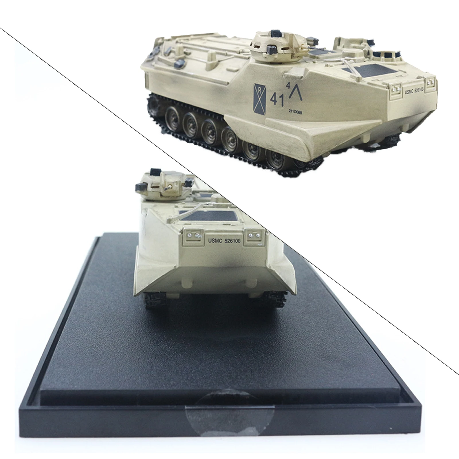 1/72 Scale American AAV7A1 Tank Model Miniature Tank with Dustproof Case Gift for Kids Adults
1/72 Scale American AAV7A1 Tank Model Miniature Tank with Dustproof Case Gift for Kids Adults