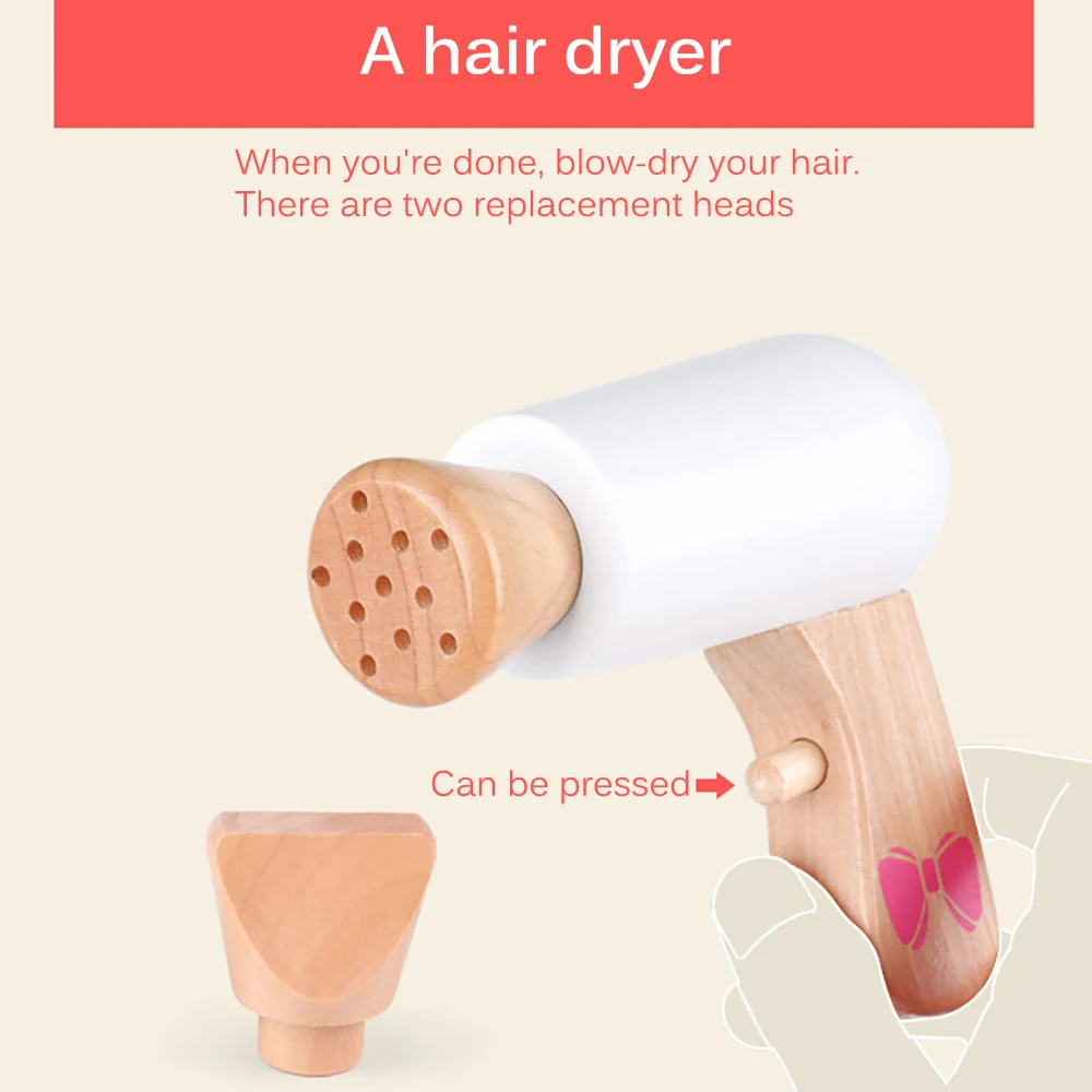 Play House Toy Set Simulation Fun Barber Tools Set Wooden Toys With Different Barber Tools For Girls
Play House Toy Set Simulation Fun Barber Tools Set Wooden Toys With Different Barber Tools For Girls