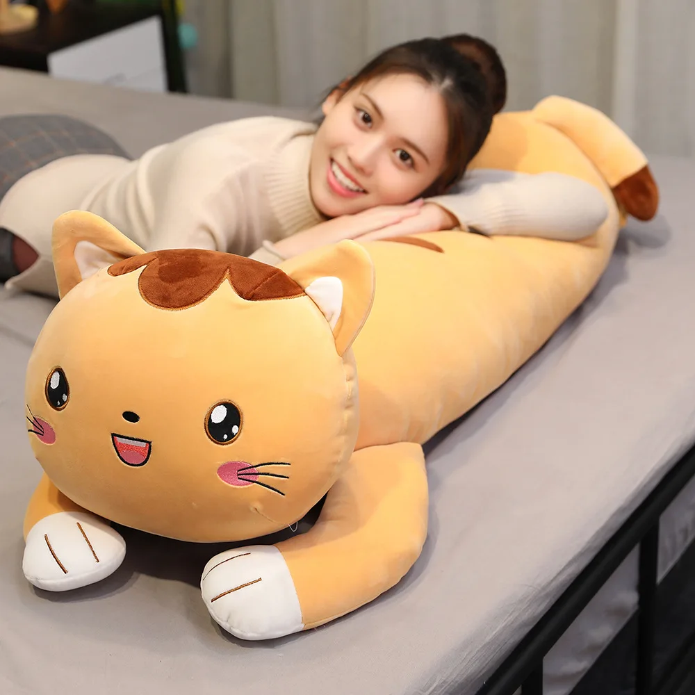 75/100cm Cute Lying Cat Plush Soft Pillow Kawaii Hamster Stuffed Animal Toys Lovely Doll for Kids Children Girls Birthday Gift
75/100cm Cute Lying Cat Plush Soft Pillow Kawaii Hamster Stuffed Animal Toys Lovely Doll for Kids Children Girls Birthday Gift