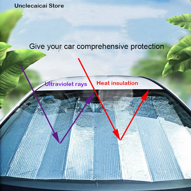 Car Window Sunshades Windshield Sun Shade Sun Visor Vehicle UV Cover Heat Insulation Front Interior Protection Cars Accessories
Car Window Sunshades Windshield Sun Shade Sun Visor Vehicle UV Cover Heat Insulation Front Interior Protection Cars Accessories