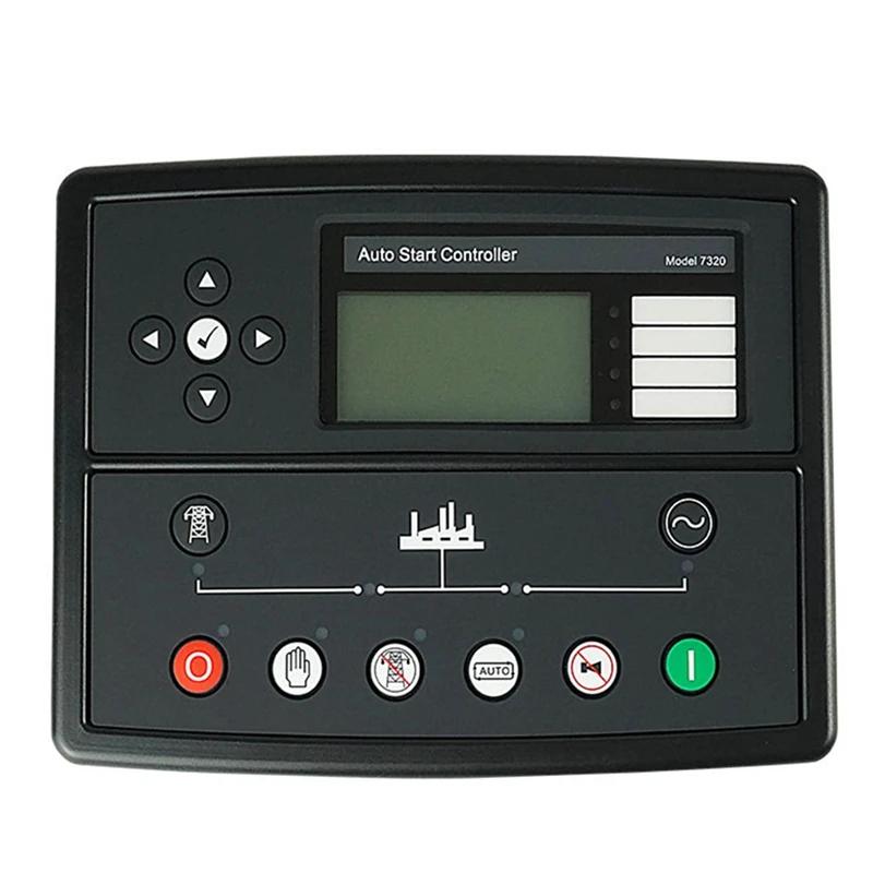 DSE7320 Generator Controller Genset Parts Alternator Control Board LCD Display Auto Start Remote Electronic Controller
DSE7320 Generator Controller Genset Parts Alternator Control Board LCD Display Auto Start Remote Electronic Controller