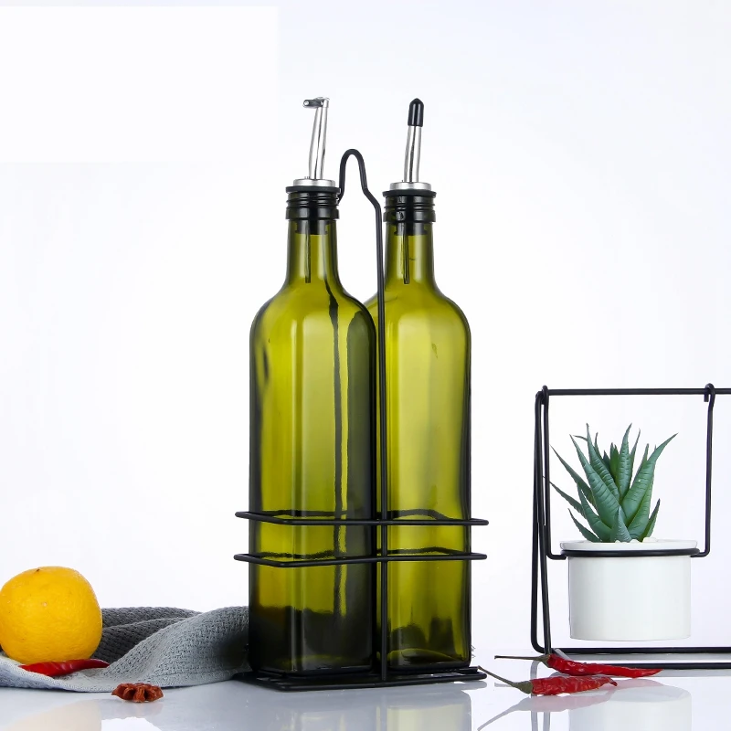 2 Pcs Glass Olive Oil Dispenser Bottle - 500Ml Oil & Vinegar Cruet - Olive Oil Bottle for Kitchen & Storing Liquids
2 Pcs Glass Olive Oil Dispenser Bottle - 500Ml Oil & Vinegar Cruet - Olive Oil Bottle for Kitchen & Storing Liquids