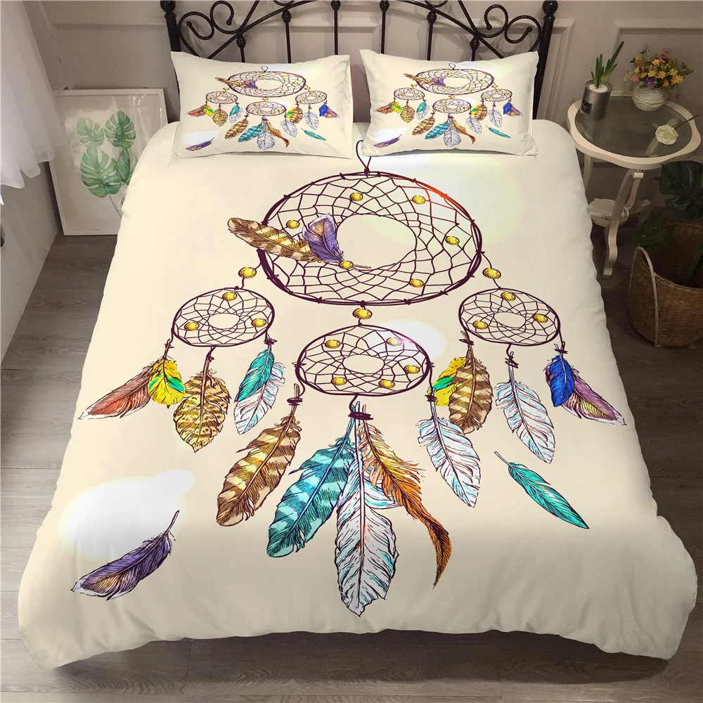 Dreamcatcher Bohemian 3D Dreamy Bedding Set Full Queen King Single Double Size Duvet Cover Pillowcase Luxury Cartoon Comforter
Dreamcatcher Bohemian 3D Dreamy Bedding Set Full Queen King Single Double Size Duvet Cover Pillowcase Luxury Cartoon Comforter