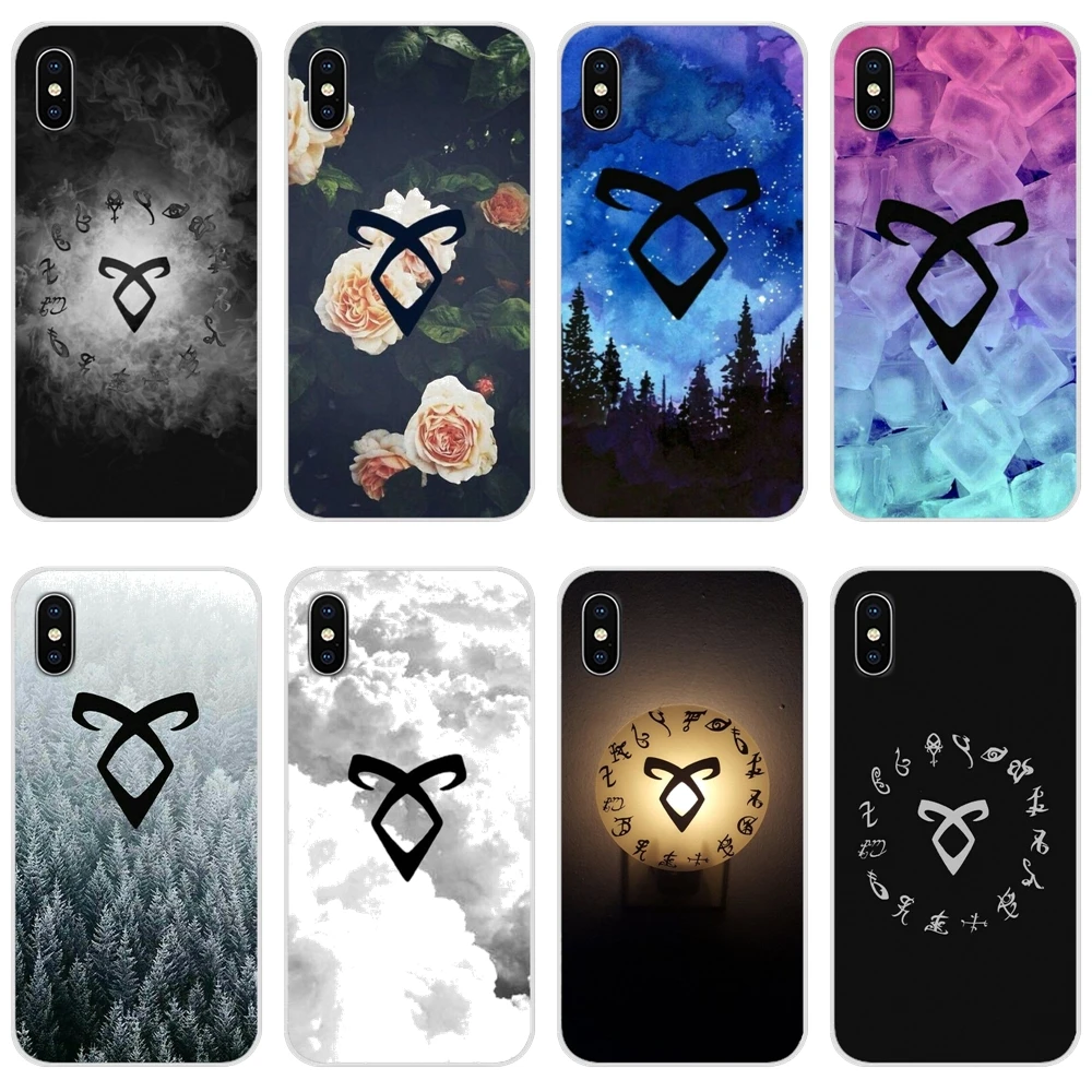 Мягкий прозрачный чехол с изображением города костей Mortal Instruments для Samsung Galaxy A3 A5 A7