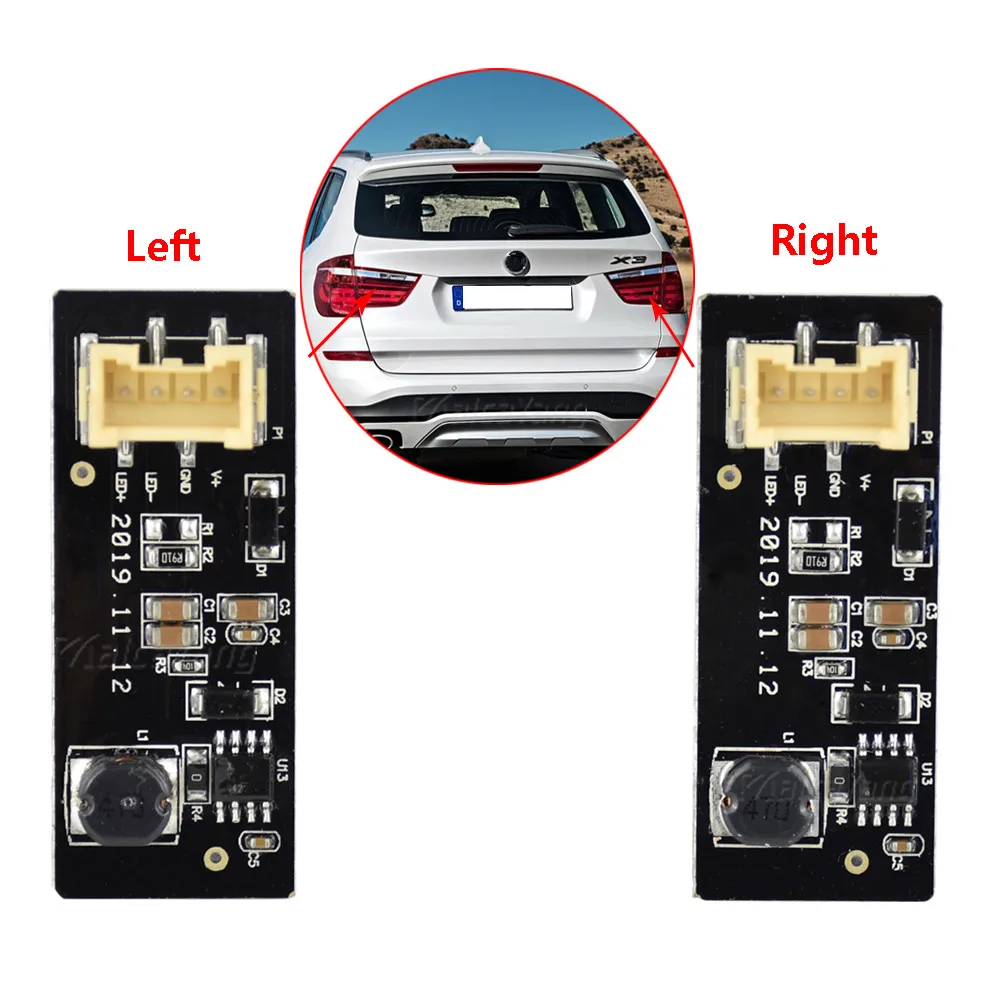 2PCS Rear LED Light Repair Replacement Board Tail Lights Led Driver Board Tail Light Chip For-BMW X3 F25 10-17 B003809.2
2PCS Rear LED Light Repair Replacement Board Tail Lights Led Driver Board Tail Light Chip For-BMW X3 F25 10-17 B003809.2