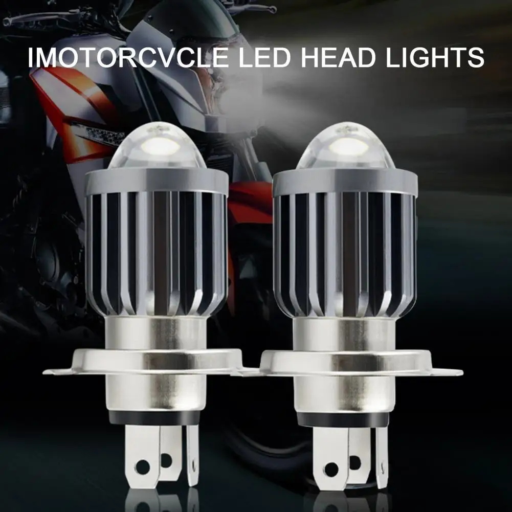 1 Pair H4 Front Headlight Hi/Lo Beam Waterproof LED Two-Color Spotlight Headlamp Bulb for Motorcycle
1 Pair H4 Front Headlight Hi/Lo Beam Waterproof LED Two-Color Spotlight Headlamp Bulb for Motorcycle