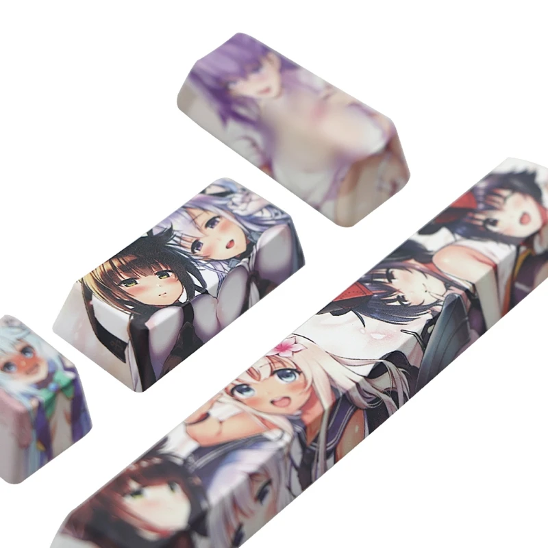 4Pcs Japanese Anime PBT Space Keycaps Ahegao Keycaps 6.25U ESC Spacebar For Mechanical Keyboard Switches Keycaps
4Pcs Japanese Anime PBT Space Keycaps Ahegao Keycaps 6.25U ESC Spacebar For Mechanical Keyboard Switches Keycaps