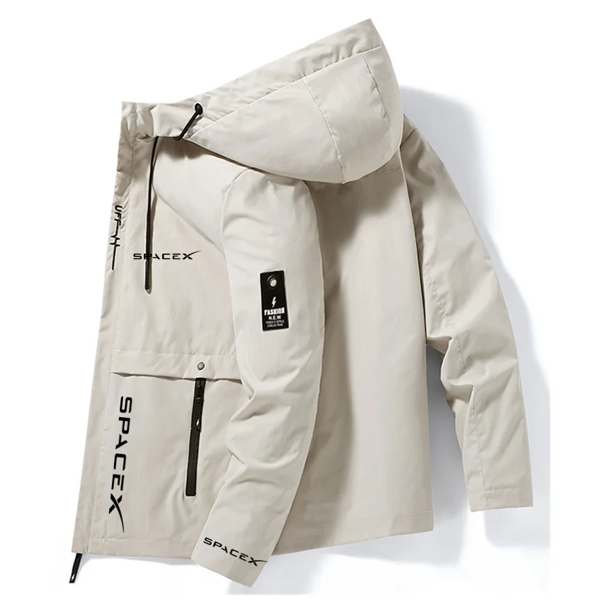 2021 Spring Autumn New Mens SpaceX Fashion Fishing Jacket Windbreaker Hoodie Zipper Waterproof Jacket Fishing Clothes Sports Top
2021 Spring Autumn New Mens SpaceX Fashion Fishing Jacket Windbreaker Hoodie Zipper Waterproof Jacket Fishing Clothes Sports Top