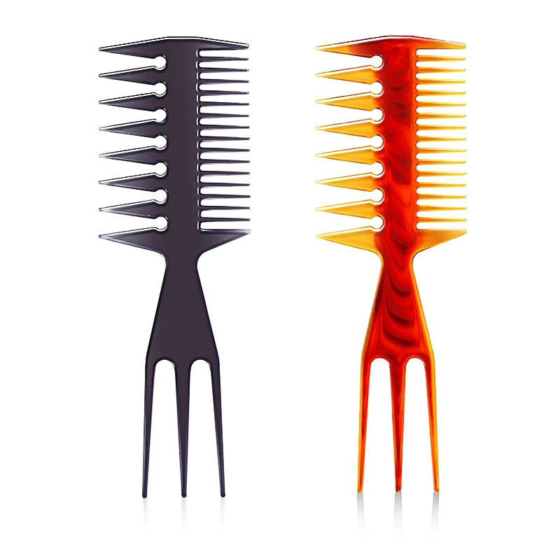 1Pcs Oil Comb Double-sided Fish Plug Large Teeth Flat Bottom Styling Comb
1Pcs Oil Comb Double-sided Fish Plug Large Teeth Flat Bottom Styling Comb