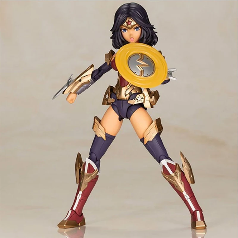 16cmOriginal Kotobukiya model 01487 FAG CG004 Mobile Suit Girl studioA-CAT Wonder Woman Anime characters Assembly model Action P
16cmOriginal Kotobukiya model 01487 FAG CG004 Mobile Suit Girl studioA-CAT Wonder Woman Anime characters Assembly model Action P