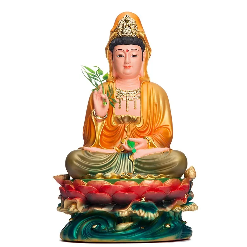 Chinese Carving Drive Evil Female Guanyin Kwan-yin Bodhisattva God Grace Colour Statue
Chinese Carving Drive Evil Female Guanyin Kwan-yin Bodhisattva God Grace Colour Statue