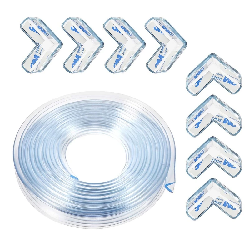 Clear Baby Proofing Guard Edge Corner Protector 6m Transparent Soft PVC Bumper Strip for Cabinet Table
Clear Baby Proofing Guard Edge Corner Protector 6m Transparent Soft PVC Bumper Strip for Cabinet Table