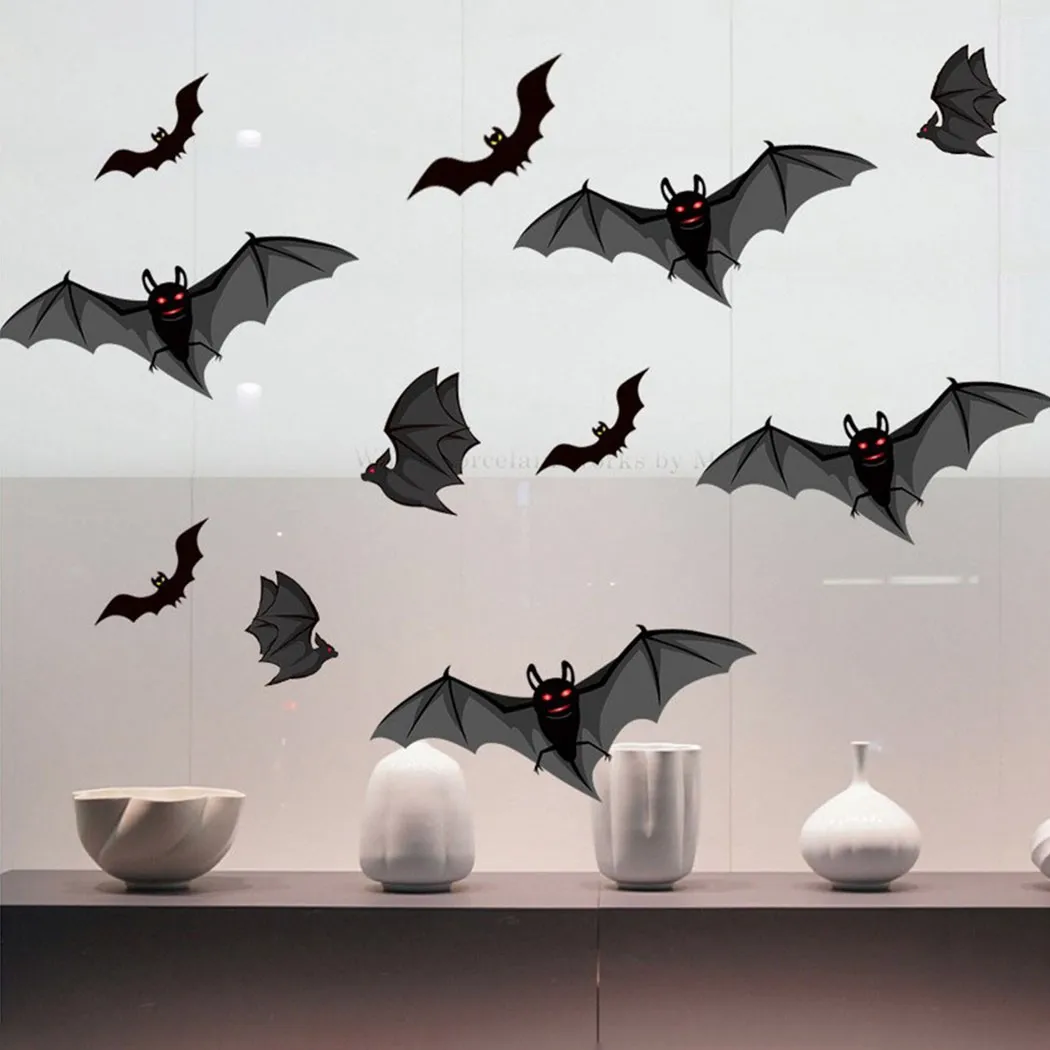 4PCS Black PVC Bat Wall Stickers Halloween Home Decor Kids Room Decoration Wall Decals DIY Party Kids Art Wall Stickers
4PCS Black PVC Bat Wall Stickers Halloween Home Decor Kids Room Decoration Wall Decals DIY Party Kids Art Wall Stickers