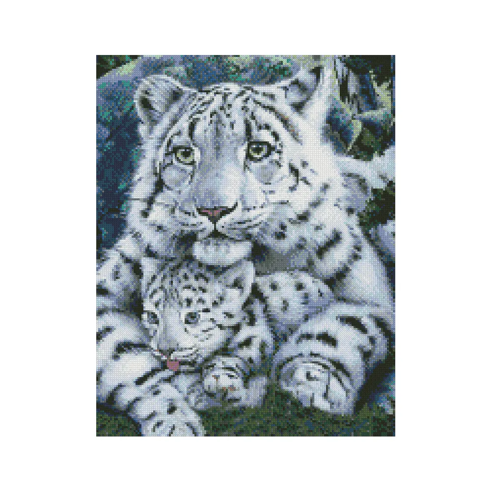Snow Leopard Mother And Child Diamond Painting Round Full Drill Animal DIY Needlework Mosaic Embroidery 5D Cross Stitch Picture
Snow Leopard Mother And Child Diamond Painting Round Full Drill Animal DIY Needlework Mosaic Embroidery 5D Cross Stitch Picture