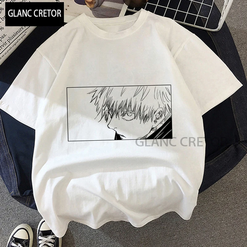 Jujutsu Kaisen T Shirt Women 2021 Harajuku Hot Streetwear Tees Jujutsu Kaisen Clothes Japanese Female Anime T-shirt Kawaii Top
Jujutsu Kaisen T Shirt Women 2021 Harajuku Hot Streetwear Tees Jujutsu Kaisen Clothes Japanese Female Anime T-shirt Kawaii Top