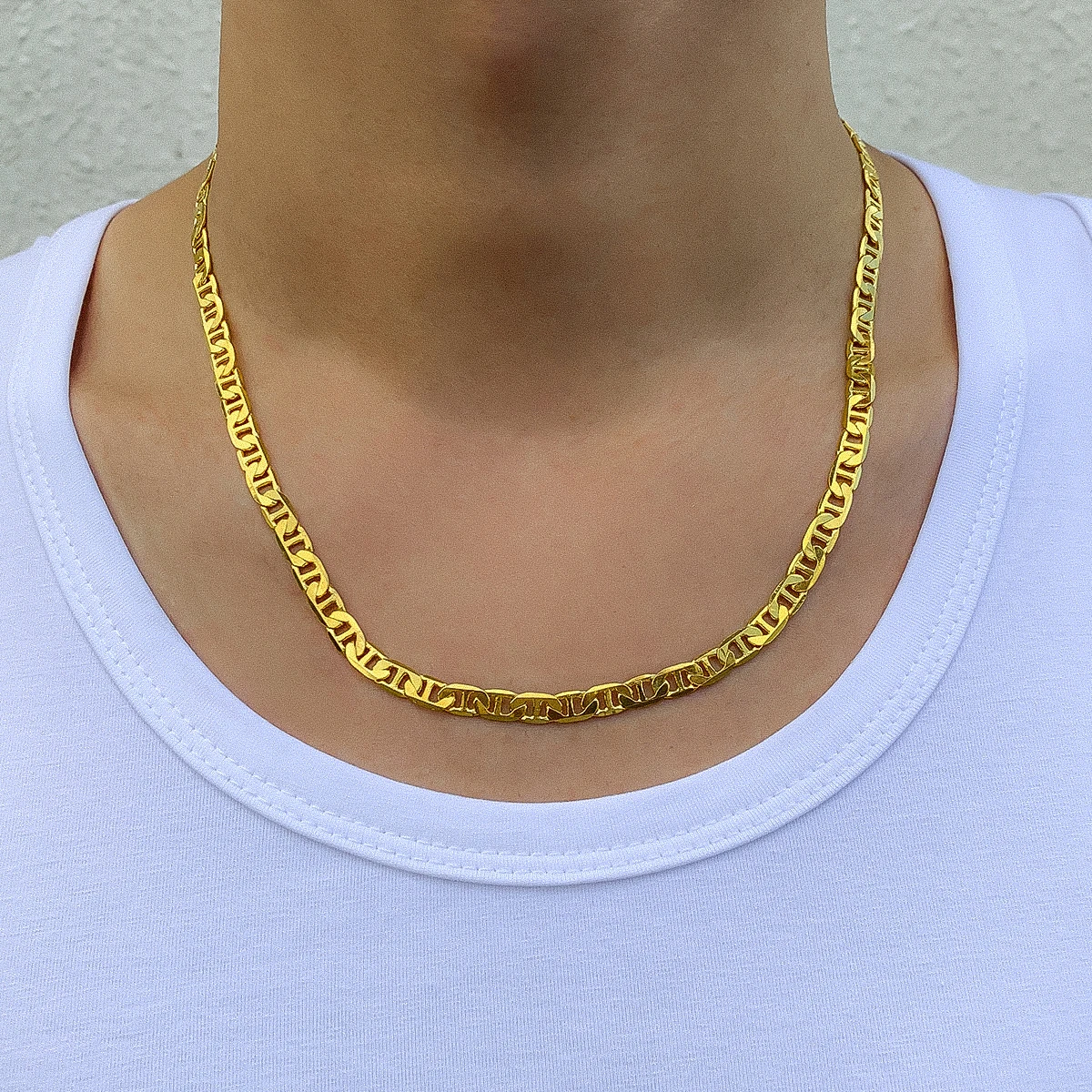 PuRui Simple Thin Copper Chains Necklace Men Fashion Gold Color Choker Necklace for Women 2022 Necklaces Chains on Neck Jewelry
PuRui Simple Thin Copper Chains Necklace Men Fashion Gold Color Choker Necklace for Women 2022 Necklaces Chains on Neck Jewelry