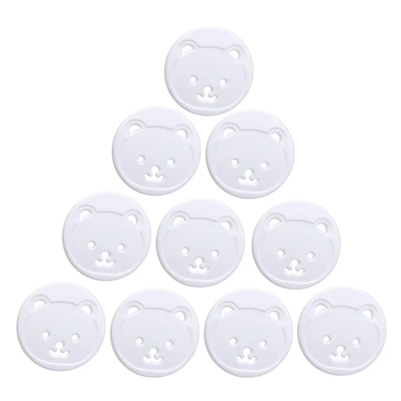 10pcs Baby Safety Child Electric Socket Outlet Plug Protection Security Two Phase Safe Lock Cover Bear EU Kids Sockets Cover
10pcs Baby Safety Child Electric Socket Outlet Plug Protection Security Two Phase Safe Lock Cover Bear EU Kids Sockets Cover