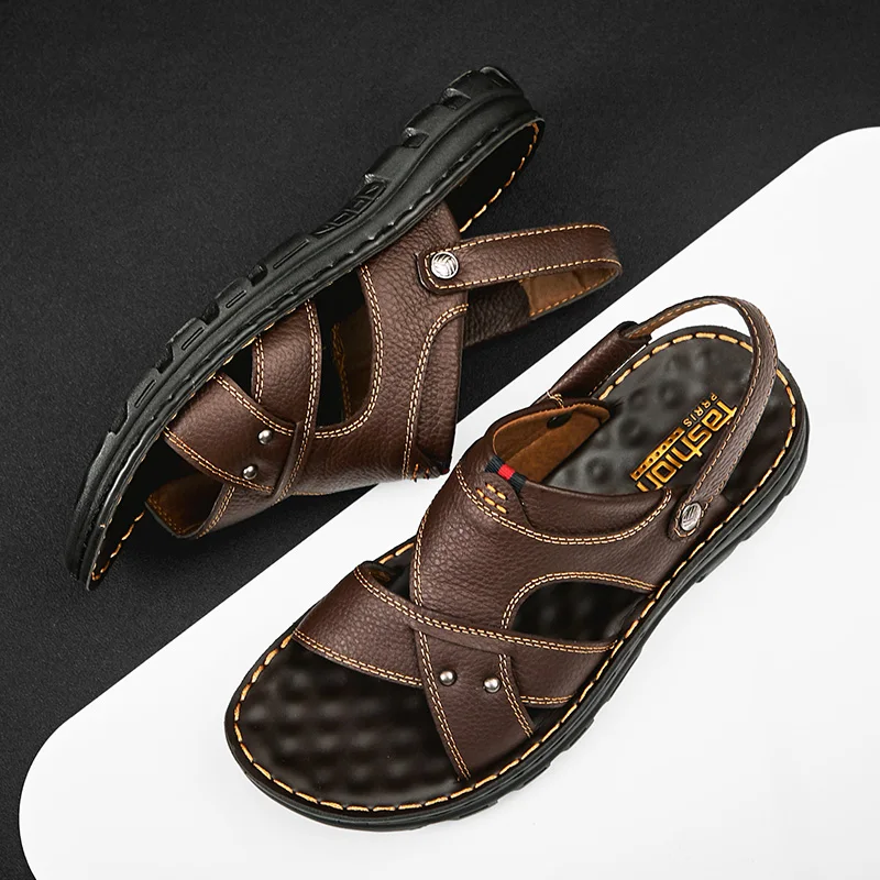 Sandal Shoe Men Male Leather Sandals Luxury Men Summer Shoes Sandalias De Hombre Mens Beach 39 S Sandalhas Masculina Sandal
Sandal Shoe Men Male Leather Sandals Luxury Men Summer Shoes Sandalias De Hombre Mens Beach 39 S Sandalhas Masculina Sandal