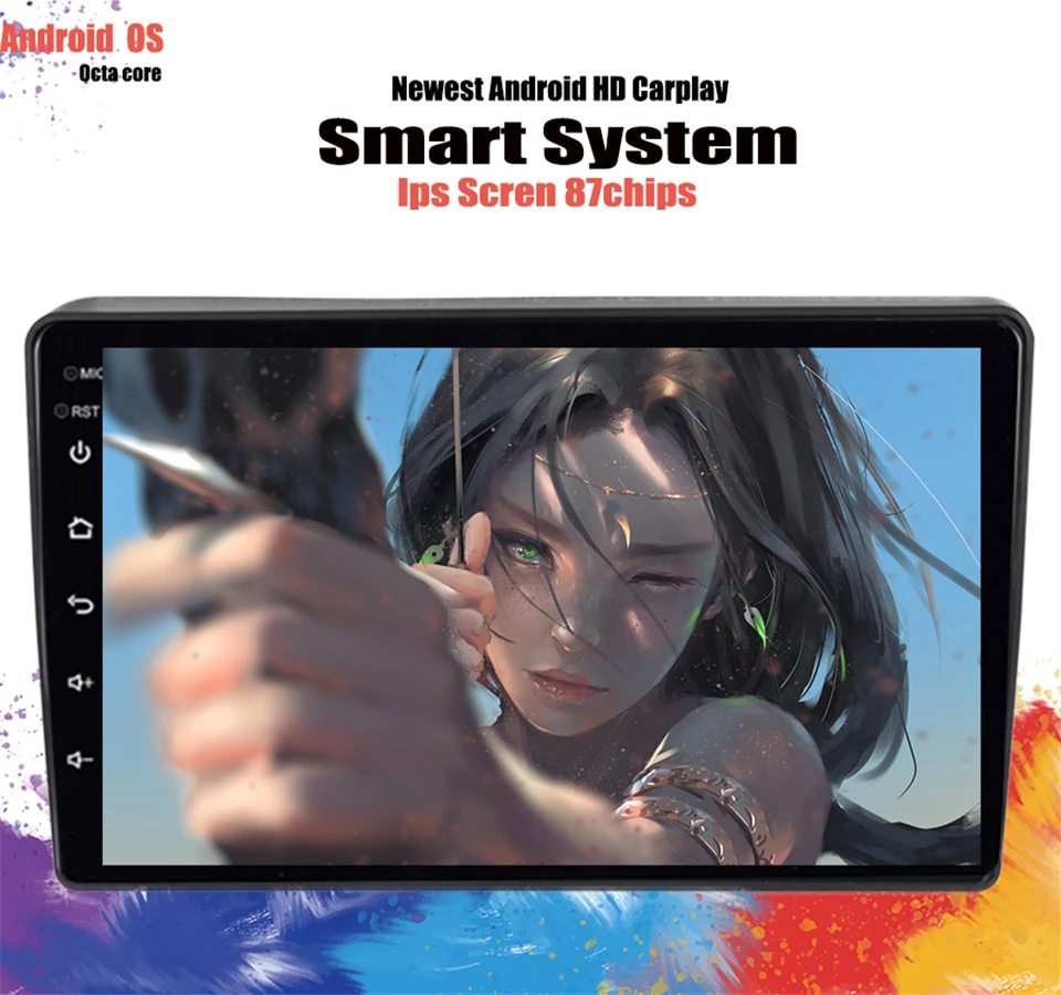 9 ''IPS экран Android 10 автомобильное радио GPS навигация для Hyundai H1 Grand Starex 2007-2015