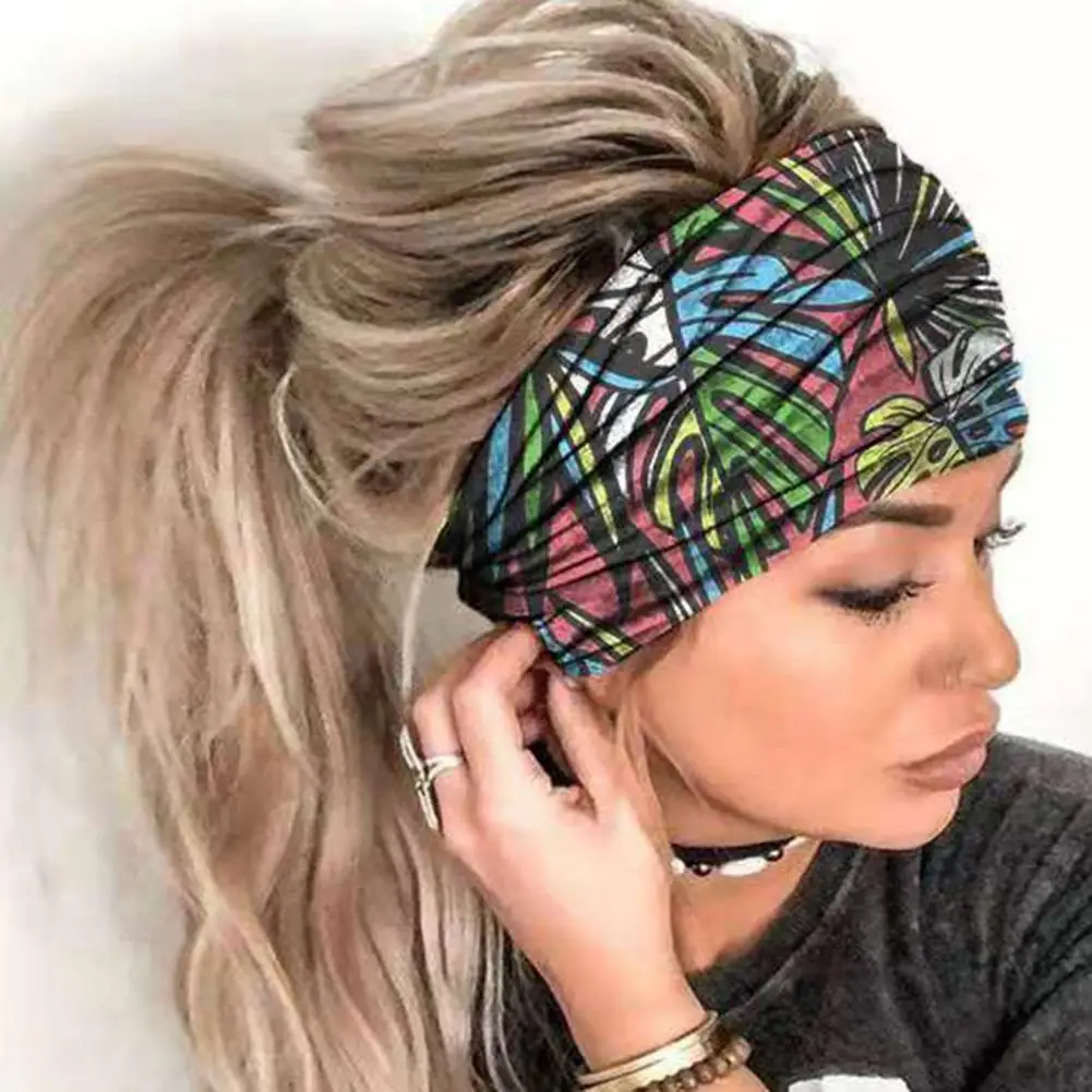 Female Beautiful Sweat Wicking Sport Headband Bright Colors Hair Band Comfortable for Sport
Female Beautiful Sweat Wicking Sport Headband Bright Colors Hair Band Comfortable for Sport