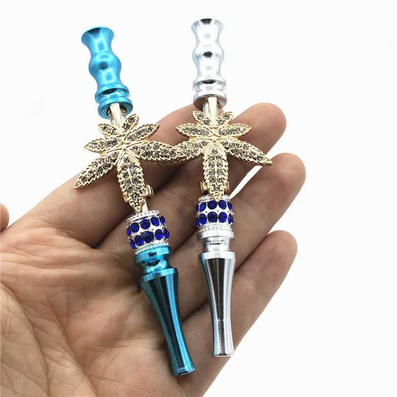 10 Pcs/Lot Maple Leaf Style Shisha Hookah Tips Blunt Holders with Handmade Jewelry Rhinestones Mouthpiece Smoking Accessories
10 Pcs/Lot Maple Leaf Style Shisha Hookah Tips Blunt Holders with Handmade Jewelry Rhinestones Mouthpiece Smoking Accessories