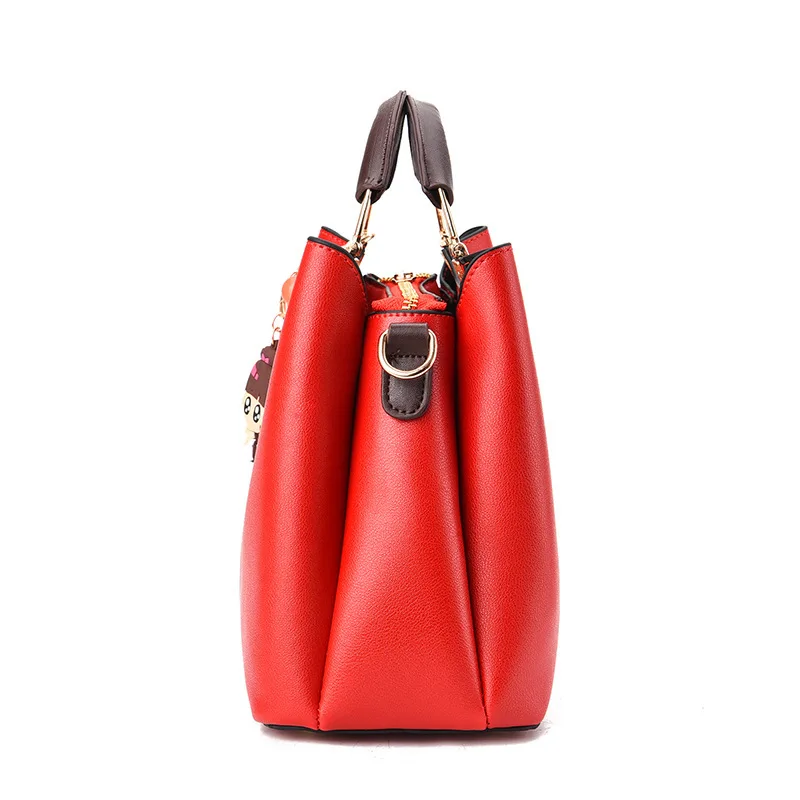 

2021 new women's solid color handbag confident, comfortable and fashionable straddle bag urban elegant and generous women's bag