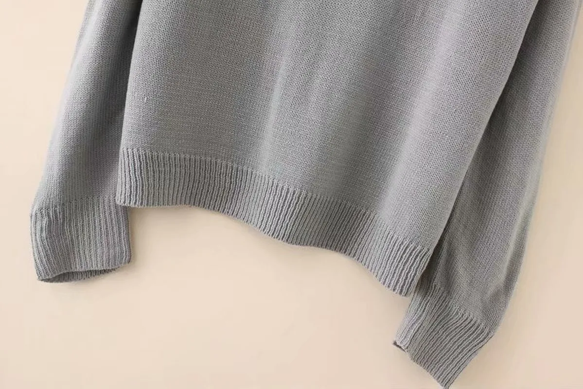 Plus Size Women's Long Sleeved Autumn Winter Sweaters Oversized Patchwork Stand Collar Pullovers
Plus Size Women's Long Sleeved Autumn Winter Sweaters Oversized Patchwork Stand Collar Pullovers