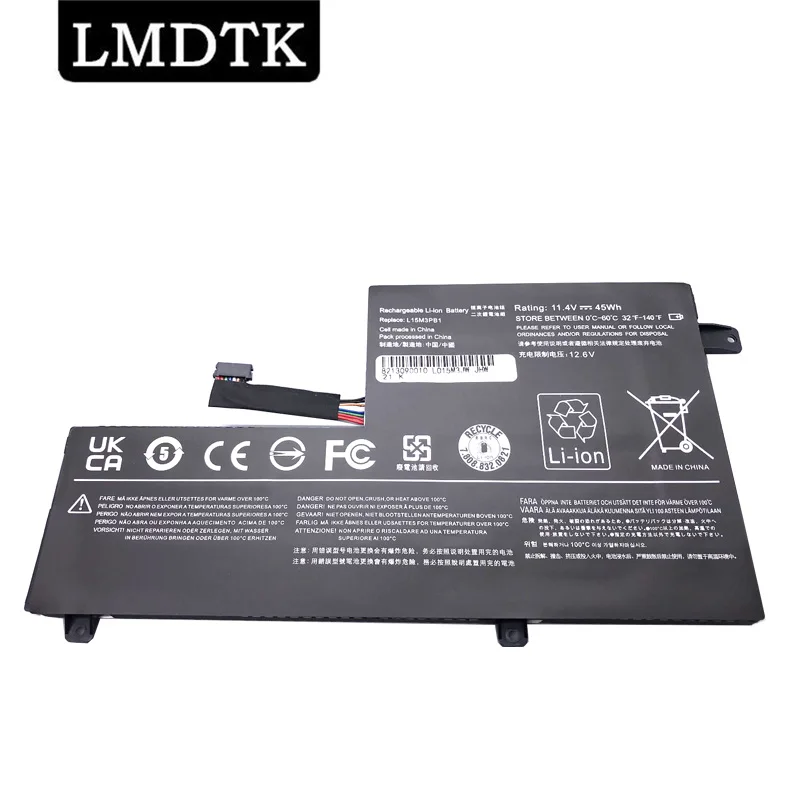 LMDTK New L15M3PB1 L15L3PB1 Laptop Battery For Lenovo IdeaPad N22 N22-20 N42-20 5B10K88047 5B10K88048
LMDTK New L15M3PB1 L15L3PB1 Laptop Battery For Lenovo IdeaPad N22 N22-20 N42-20 5B10K88047 5B10K88048