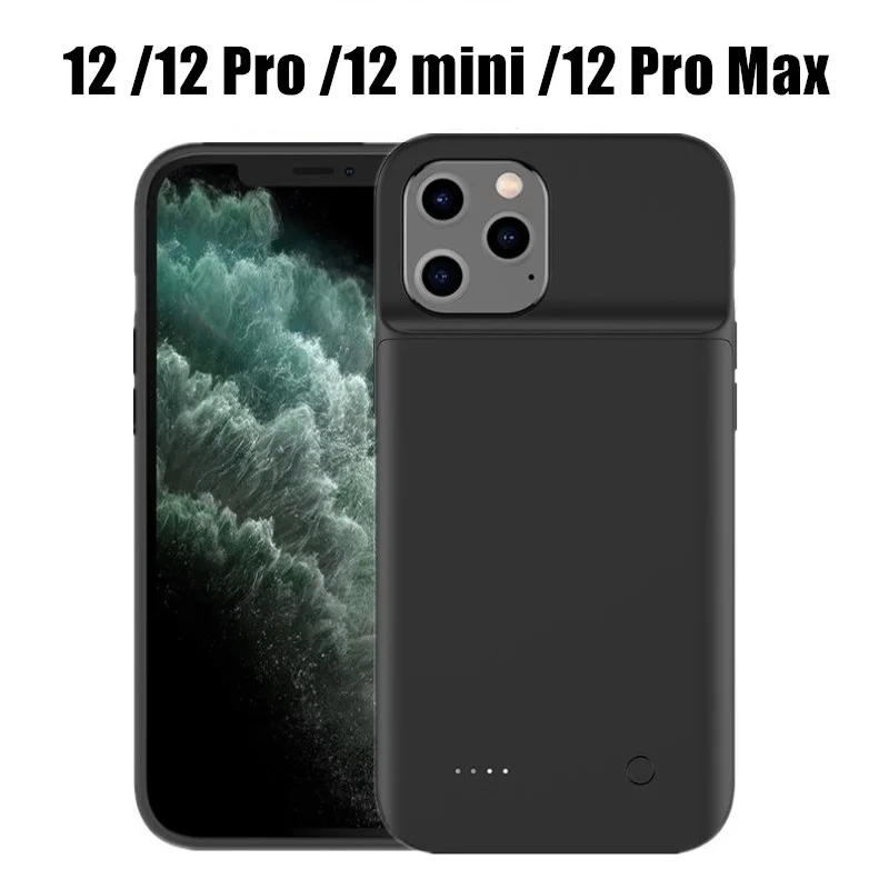 10000mAh Power Bank For iPhone 12 Pro Max Case Portable Battery Charging Case For iPhone 12 12mini 12pro Battery Charger Cases
10000mAh Power Bank For iPhone 12 Pro Max Case Portable Battery Charging Case For iPhone 12 12mini 12pro Battery Charger Cases