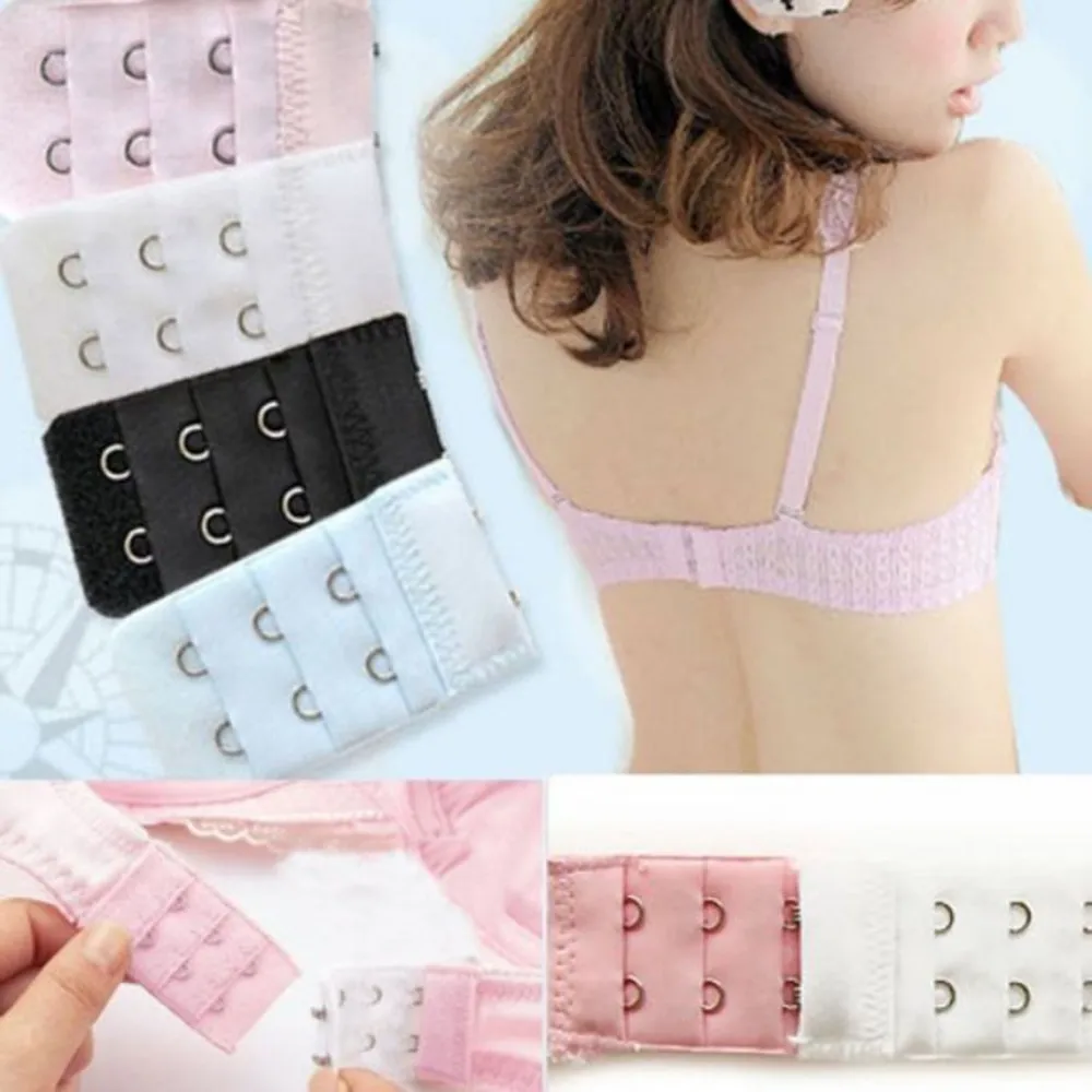 Bra Extenders Strap 2 Hook Bra Extender For Women's Elastic Hook Clip Expander New Adjustable Belt Buckle Intimates 1Pcs/set
Bra Extenders Strap 2 Hook Bra Extender For Women's Elastic Hook Clip Expander New Adjustable Belt Buckle Intimates 1Pcs/set