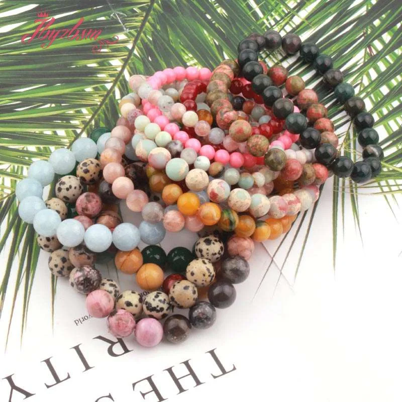 6.8.10mm Round Lava Rock Agates Stone Bracelet Handemade Elastic Bangle Bracelet For Women Fashion Jewerly XMAS New Year Gift 7"
6.8.10mm Round Lava Rock Agates Stone Bracelet Handemade Elastic Bangle Bracelet For Women Fashion Jewerly XMAS New Year Gift 7"
