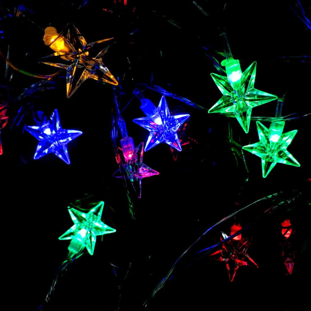 4.5M 28 LEDs Christmas String Decor Star Shape Decoration Pentagram Light Lamp EU Plug
4.5M 28 LEDs Christmas String Decor Star Shape Decoration Pentagram Light Lamp EU Plug