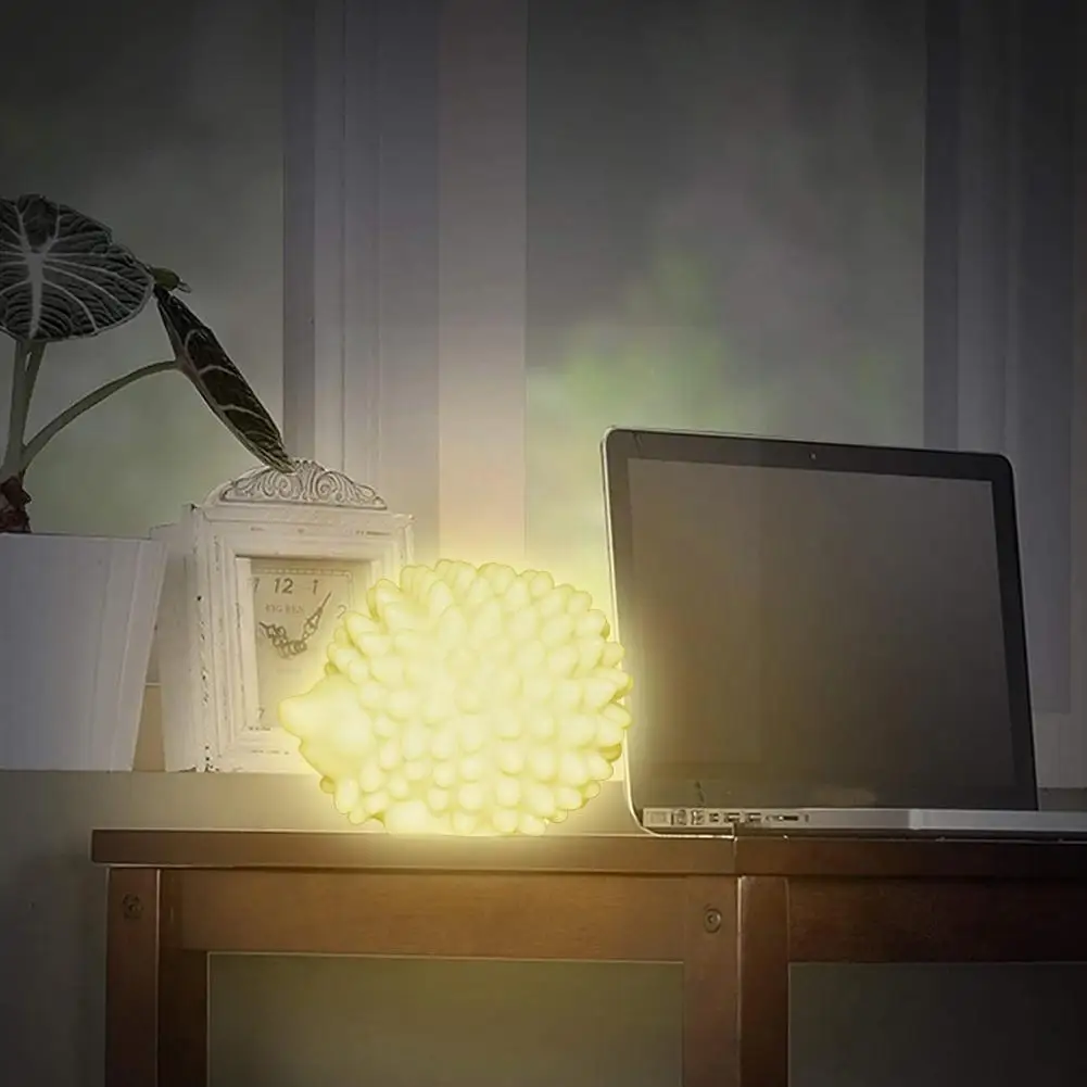 Colorful Cute Hedgehog Night Light PVC Material Baby Home Lights LED Children's Bedside Decoration Night Lamp Light J6P3
Colorful Cute Hedgehog Night Light PVC Material Baby Home Lights LED Children's Bedside Decoration Night Lamp Light J6P3