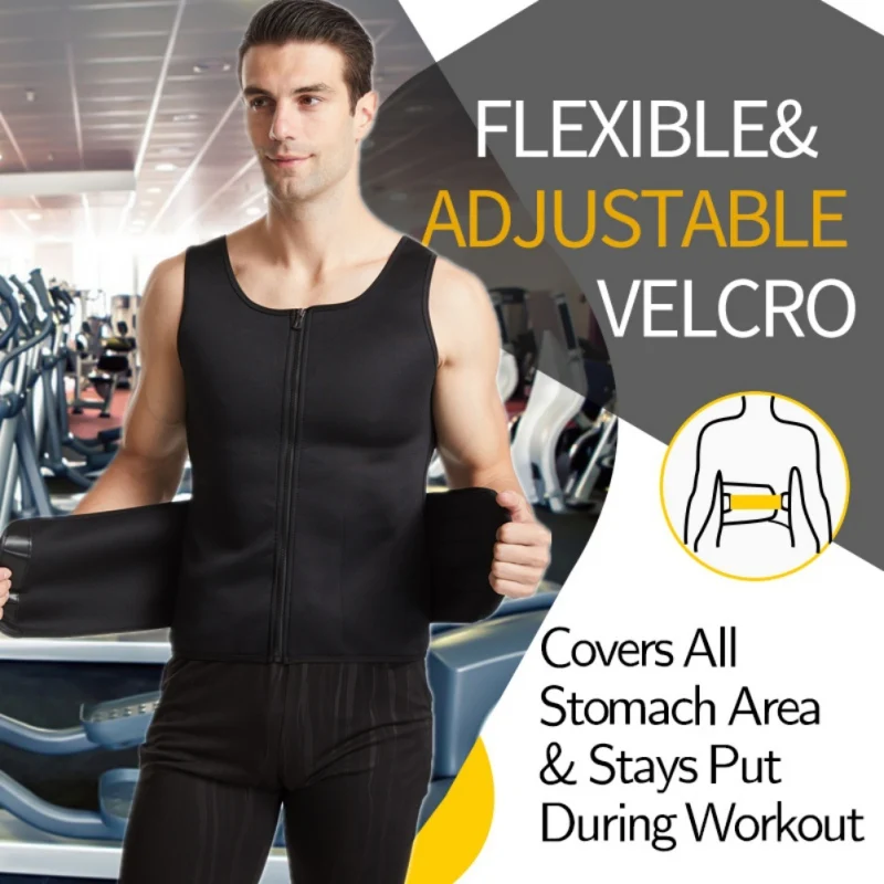Outdoor Men's Sports Vest Corset Sweating Abdomen Body Shape Sweatshirt Exercise T-shirts
Outdoor Men's Sports Vest Corset Sweating Abdomen Body Shape Sweatshirt Exercise T-shirts