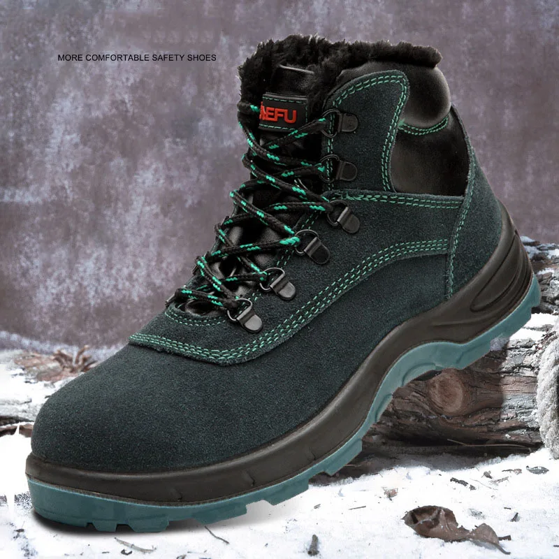 Winter new Men's Boots Outdoor Warm Waterproof Non-slip Ankle Snow Boot Thick Plush Rubber Winter Work Safety Male Shoes
Winter new Men's Boots Outdoor Warm Waterproof Non-slip Ankle Snow Boot Thick Plush Rubber Winter Work Safety Male Shoes