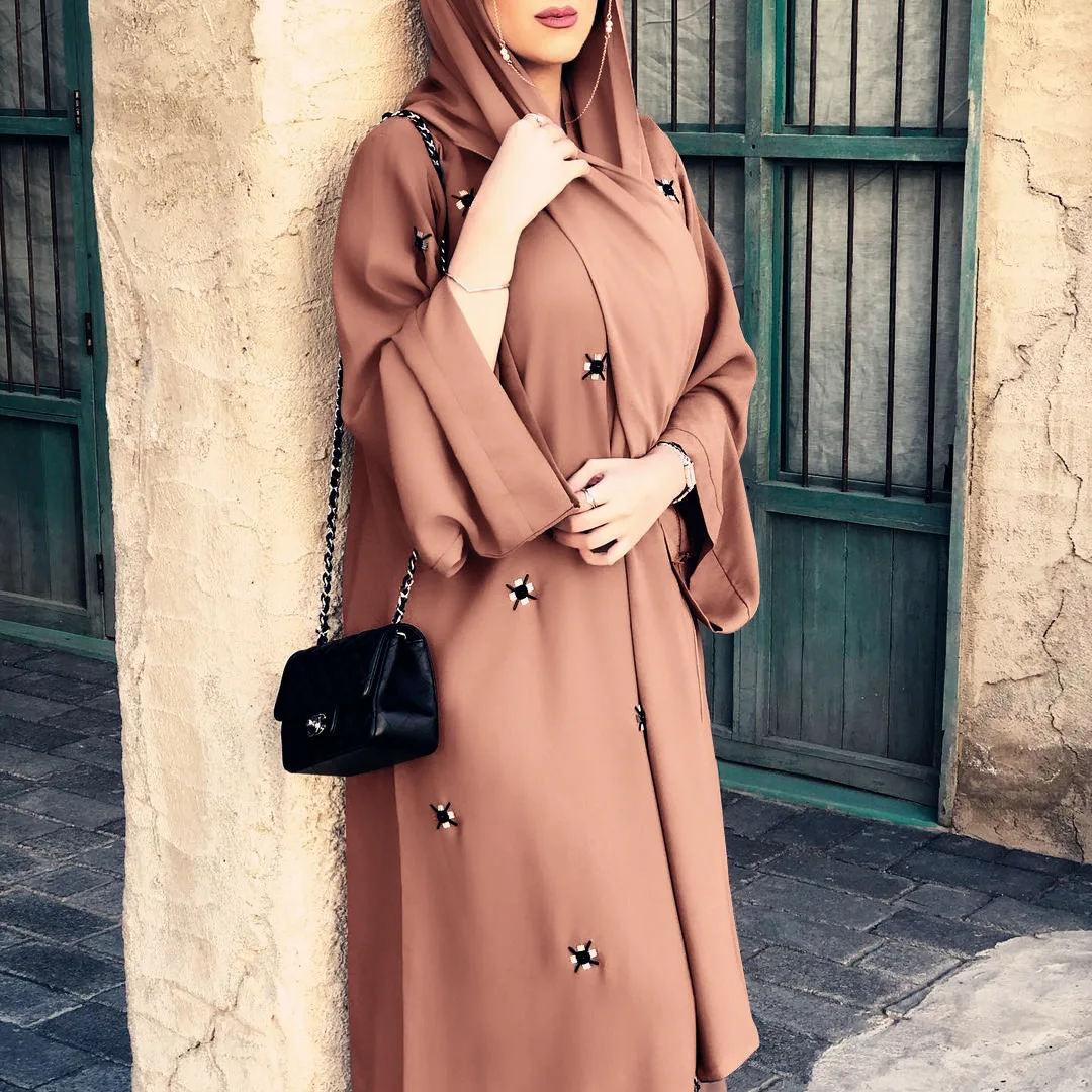 Eid Mubarak Open Abaya Kimono Muslim Hijab Dress Abayas for Women Dubai Islam Clothing Caftan Marocain Kaftan Robe Musulmans
Eid Mubarak Open Abaya Kimono Muslim Hijab Dress Abayas for Women Dubai Islam Clothing Caftan Marocain Kaftan Robe Musulmans