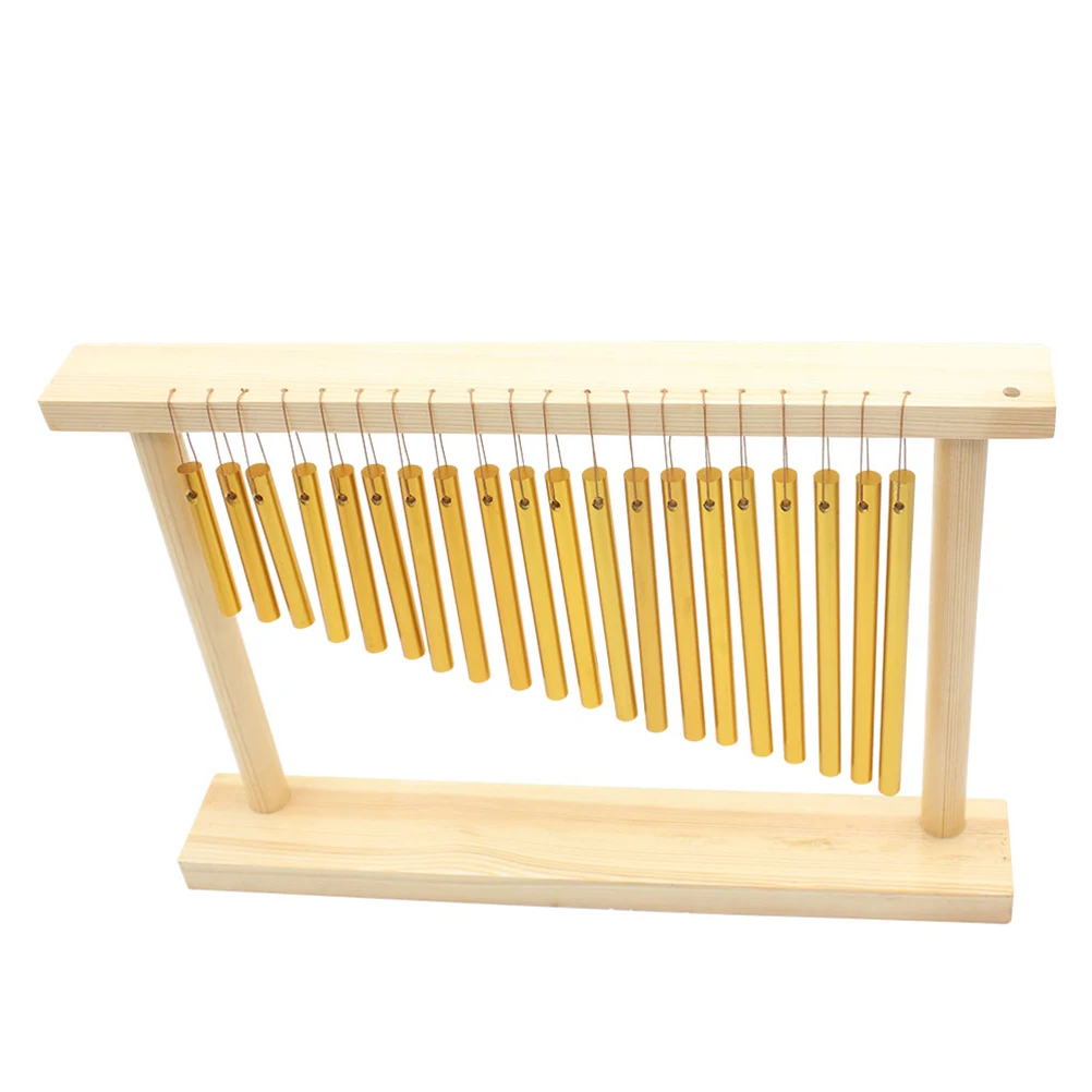 1pc 20 Tone Wind Chime Wooden Frame Copper Tubes Chime Bell Musical Instrument Percussion Wind Bell
1pc 20 Tone Wind Chime Wooden Frame Copper Tubes Chime Bell Musical Instrument Percussion Wind Bell