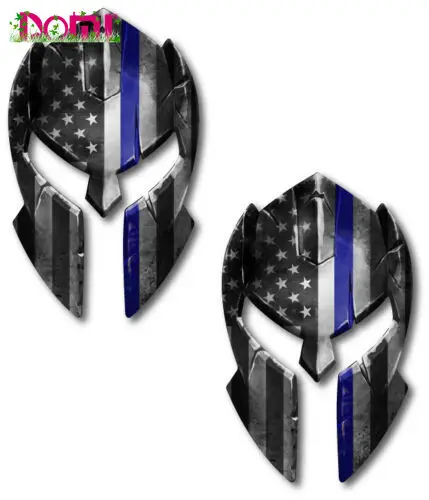 DOMI 2X Thin Blue Line Spartan Helmet Decal Sticker Car Truck Police Officer Molon Labe Laptop Trunk High Quality Vinyl Decal
DOMI 2X Thin Blue Line Spartan Helmet Decal Sticker Car Truck Police Officer Molon Labe Laptop Trunk High Quality Vinyl Decal