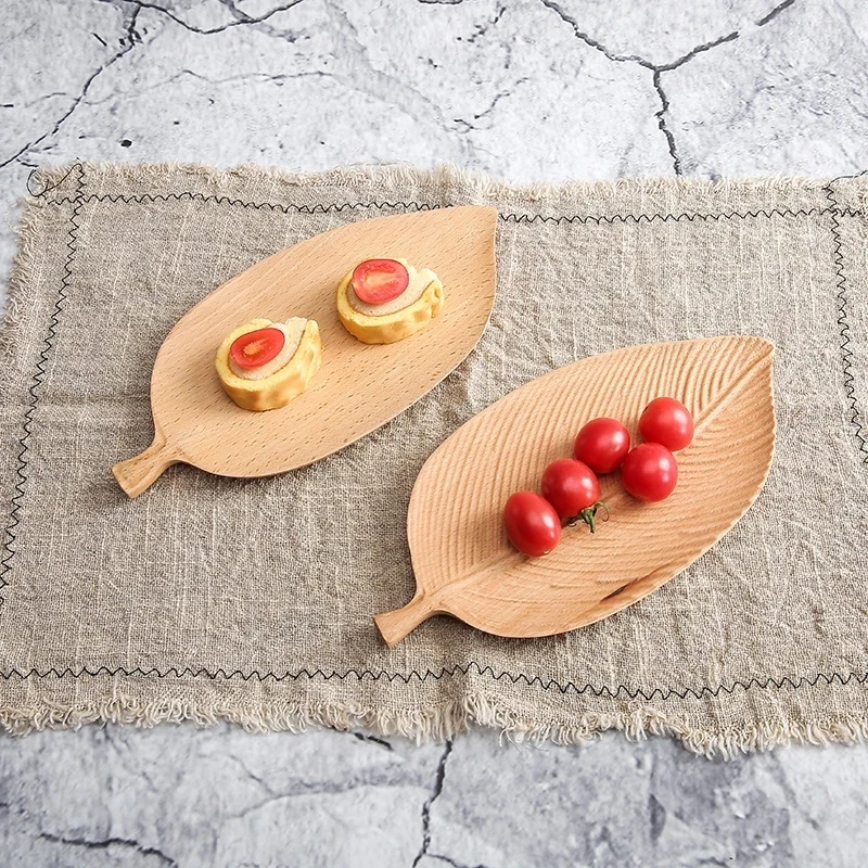 Beech Wooden Plates Leaf Shape Storages Trays Dishes For Saucer Tea Tray Dessert Dinner Bread Fruit
Beech Wooden Plates Leaf Shape Storages Trays Dishes For Saucer Tea Tray Dessert Dinner Bread Fruit