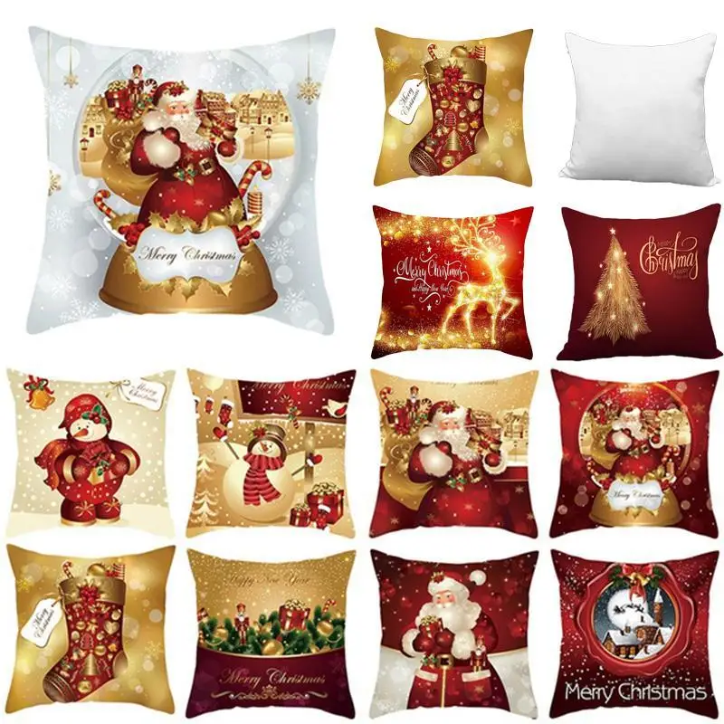Happy New Year Santa Claus Printed Pillow Car Bed Sofa Pillow Case Bedroom Decoration Cushion Cover
Happy New Year Santa Claus Printed Pillow Car Bed Sofa Pillow Case Bedroom Decoration Cushion Cover
