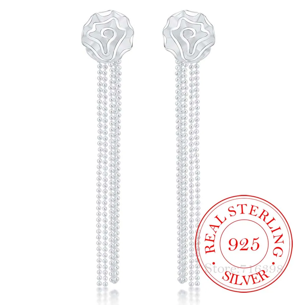 Серьги из стерлингового серебра 925 пробы, корейские Винтажные серьги с кисточками и розовым цветком, длинные висячие серьги для женщин 2020, о...
Серьги из стерлингового серебра 925 пробы, корейские Винтажные серьги с кисточками и розовым цветком, длинные висячие серьги для женщин 2020, о...