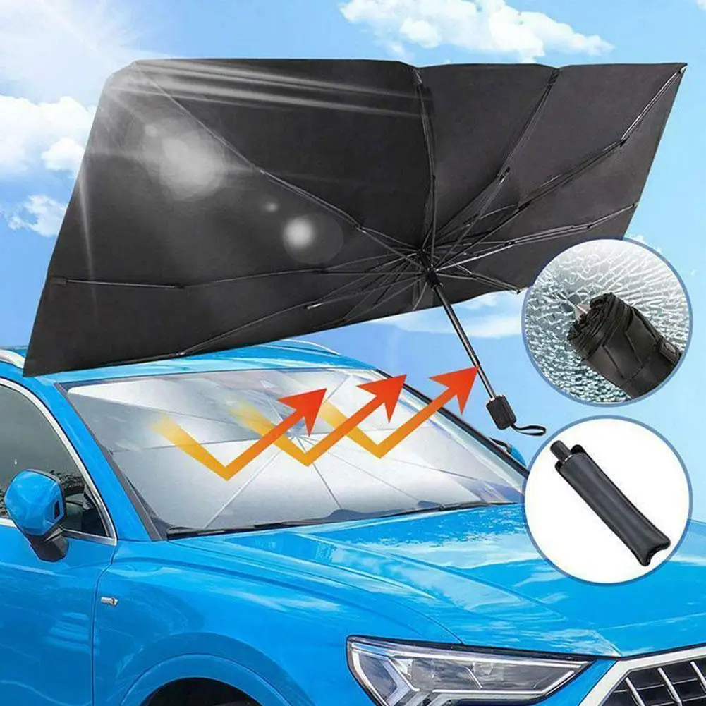 Car Folding Parasol Car Windshield Cover UV Protection Sun Shade Front Window Prevent Falling Wear-resistant Rainproof Umbrella
Car Folding Parasol Car Windshield Cover UV Protection Sun Shade Front Window Prevent Falling Wear-resistant Rainproof Umbrella