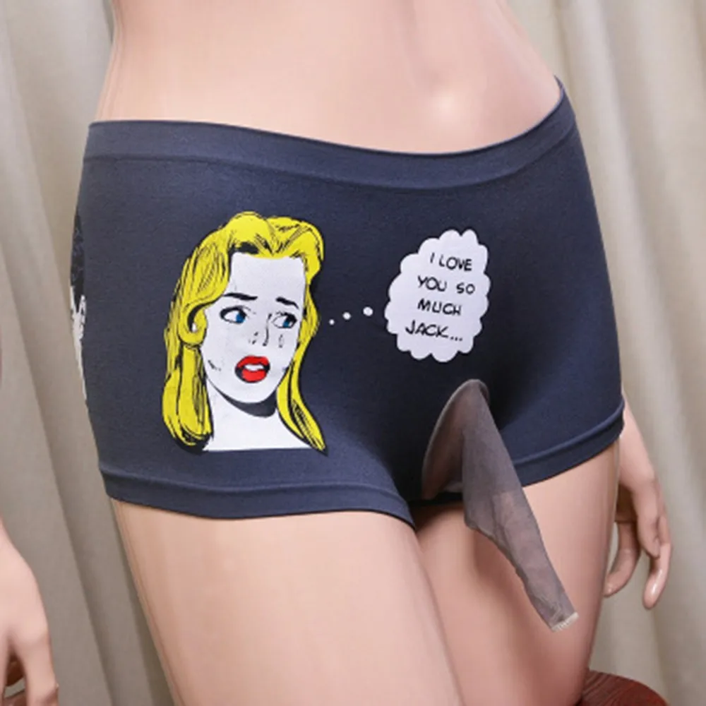 Men Boxer Shorts Sexy Boxers Panties Stockings Personalized Print Illustration Seamless Underpants Men Underwear Brief Funny
Men Boxer Shorts Sexy Boxers Panties Stockings Personalized Print Illustration Seamless Underpants Men Underwear Brief Funny