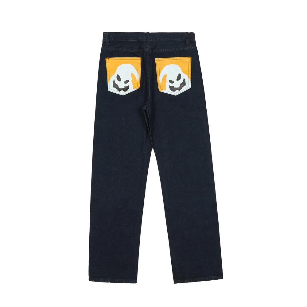 2021 New Arrival Cartoon Pocket Print Retro Washed Men Hip Hop Jeans Trousers Straight Casual Baggy Denim Pants Pantalon Homme
2021 New Arrival Cartoon Pocket Print Retro Washed Men Hip Hop Jeans Trousers Straight Casual Baggy Denim Pants Pantalon Homme