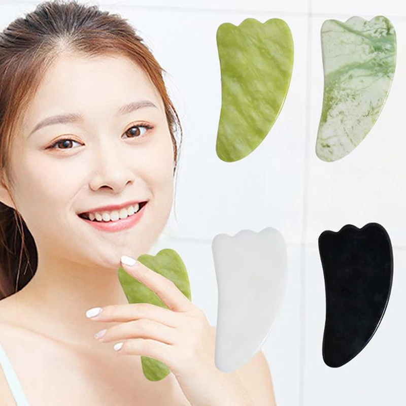 Jade Guasha Massage Board Natural Stone Gua Sha Scraper Beauty Tool Health Care Meridian Scraping Plate Lose Weight Massager SPA
Jade Guasha Massage Board Natural Stone Gua Sha Scraper Beauty Tool Health Care Meridian Scraping Plate Lose Weight Massager SPA