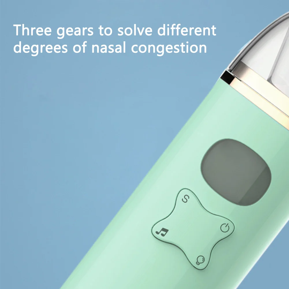 Baby Nasal Aspirator Electric Nose Suction With Music Portable Home Travel Reusable With 3 Suction Levels Automatic Snot Sucker
Baby Nasal Aspirator Electric Nose Suction With Music Portable Home Travel Reusable With 3 Suction Levels Automatic Snot Sucker