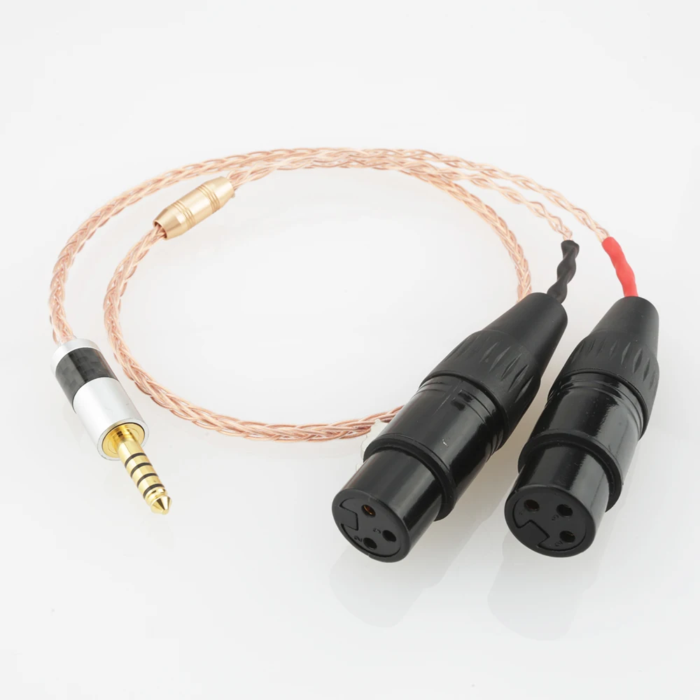 New Upgrade Cable Replacement for Digital Audio Player NW-WM1A, NW-WM1Z, 4.4mm Male plug to 2 XLR Male Female Balanced Cable
New Upgrade Cable Replacement for Digital Audio Player NW-WM1A, NW-WM1Z, 4.4mm Male plug to 2 XLR Male Female Balanced Cable