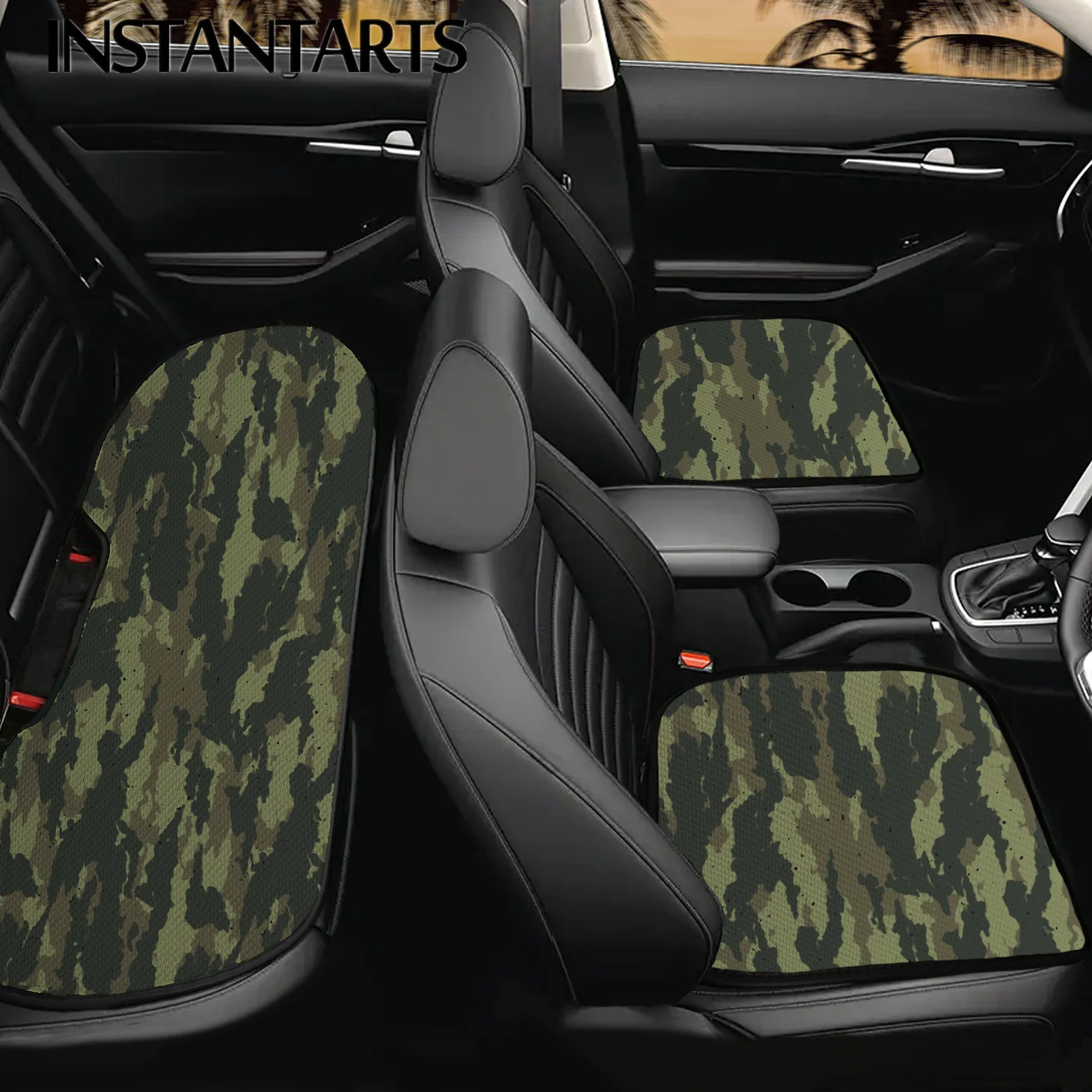INSTANTARTS Camouflage Design Comfort Car Front&Back Drivers and Passenger Seat Cushion Easy Clean Car Protector Chair Seat Pad
INSTANTARTS Camouflage Design Comfort Car Front&Back Drivers and Passenger Seat Cushion Easy Clean Car Protector Chair Seat Pad